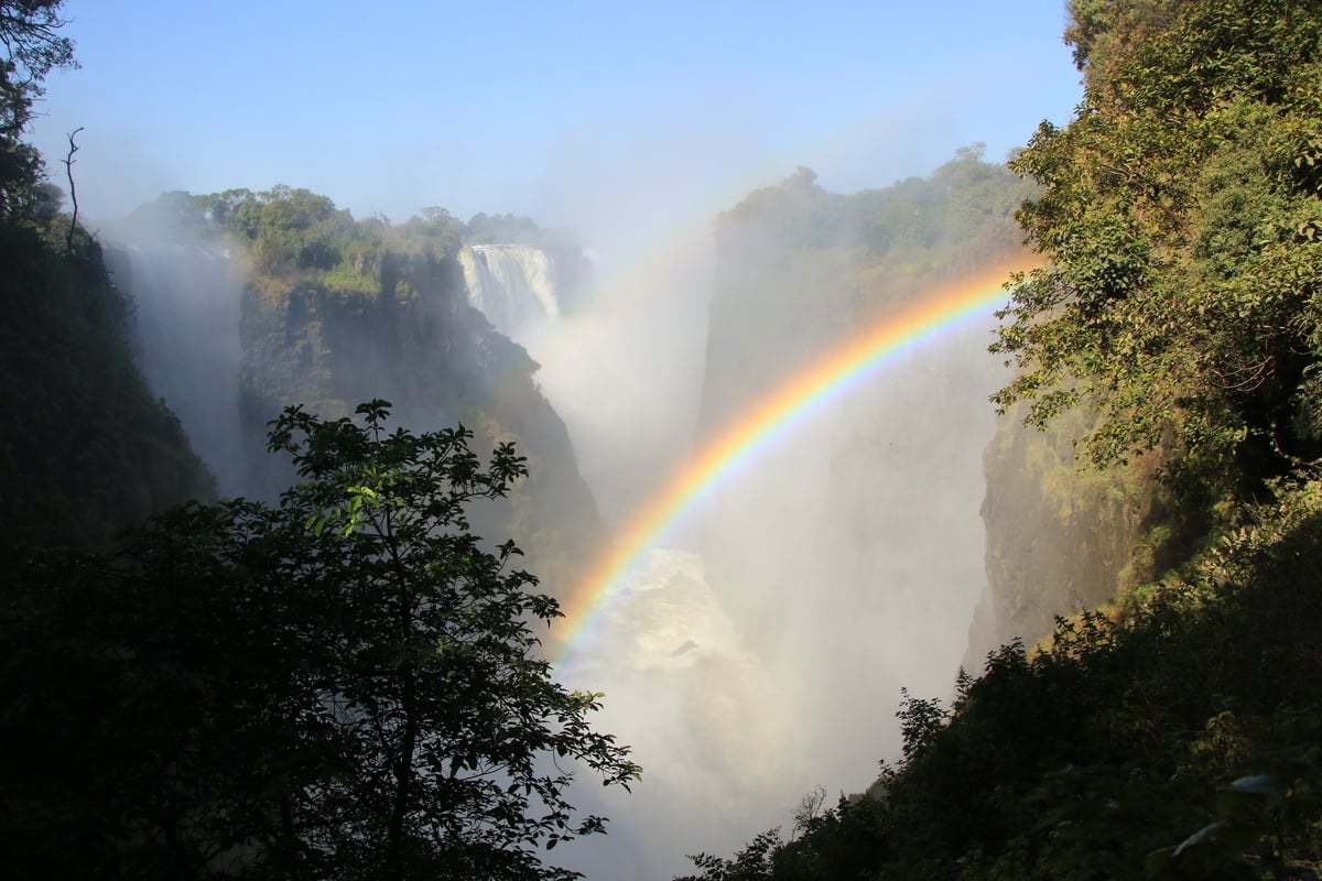 victoria falls rainbow