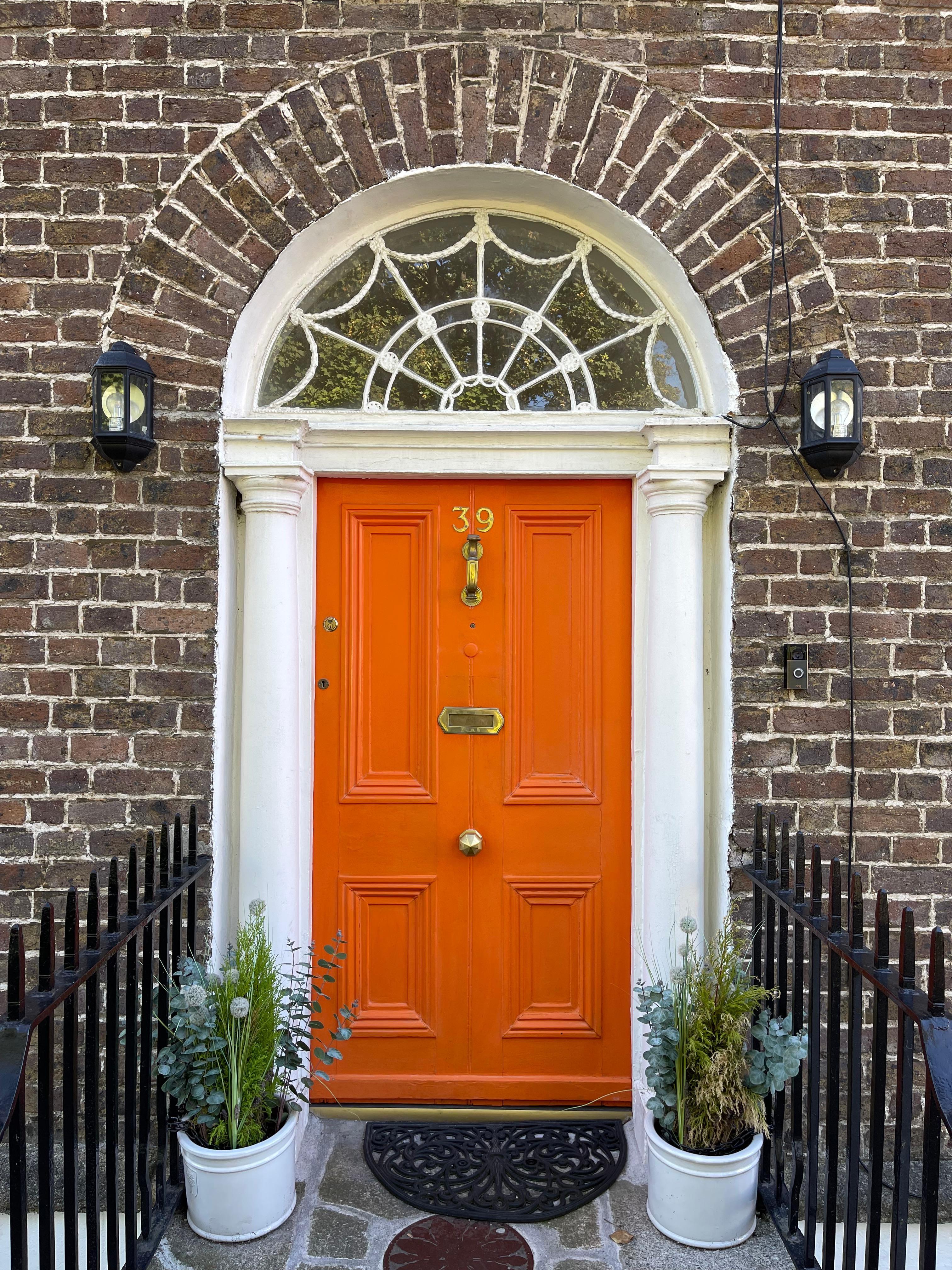 orange dublin door