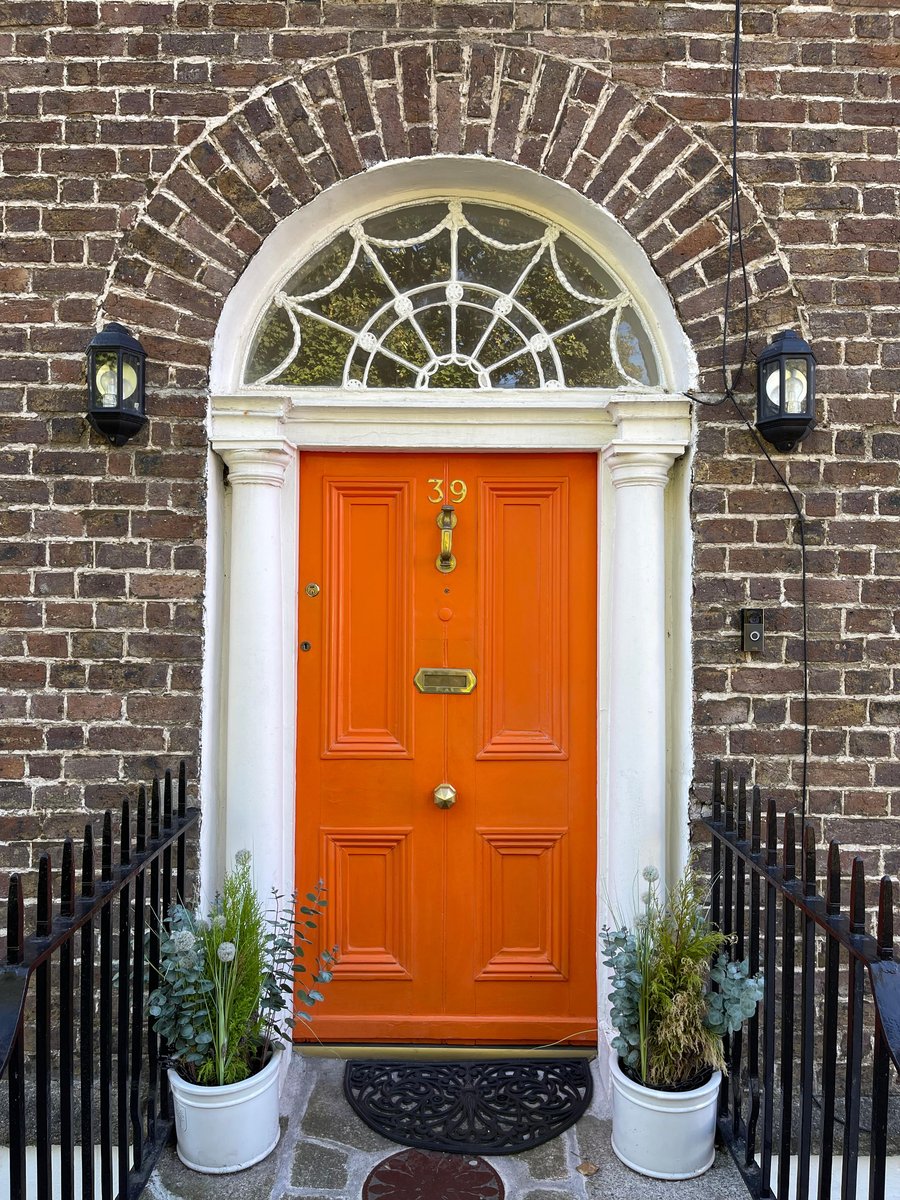orange dublin door