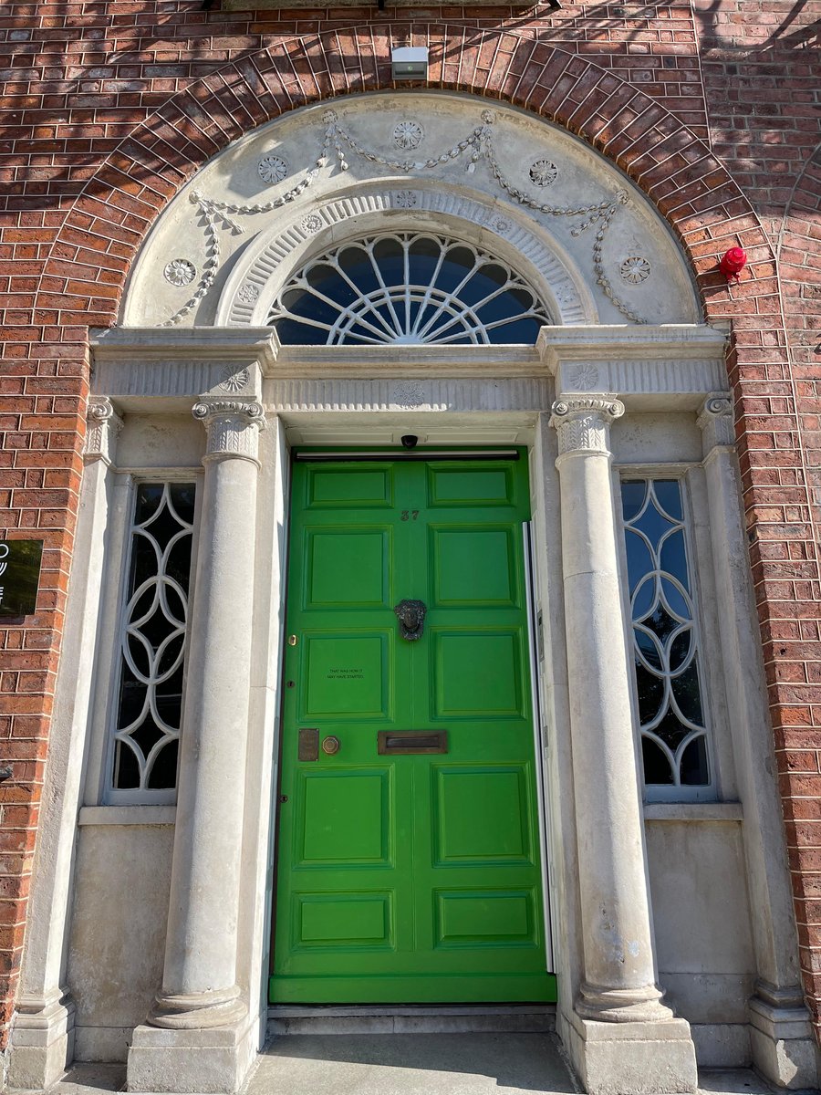 green dublin door