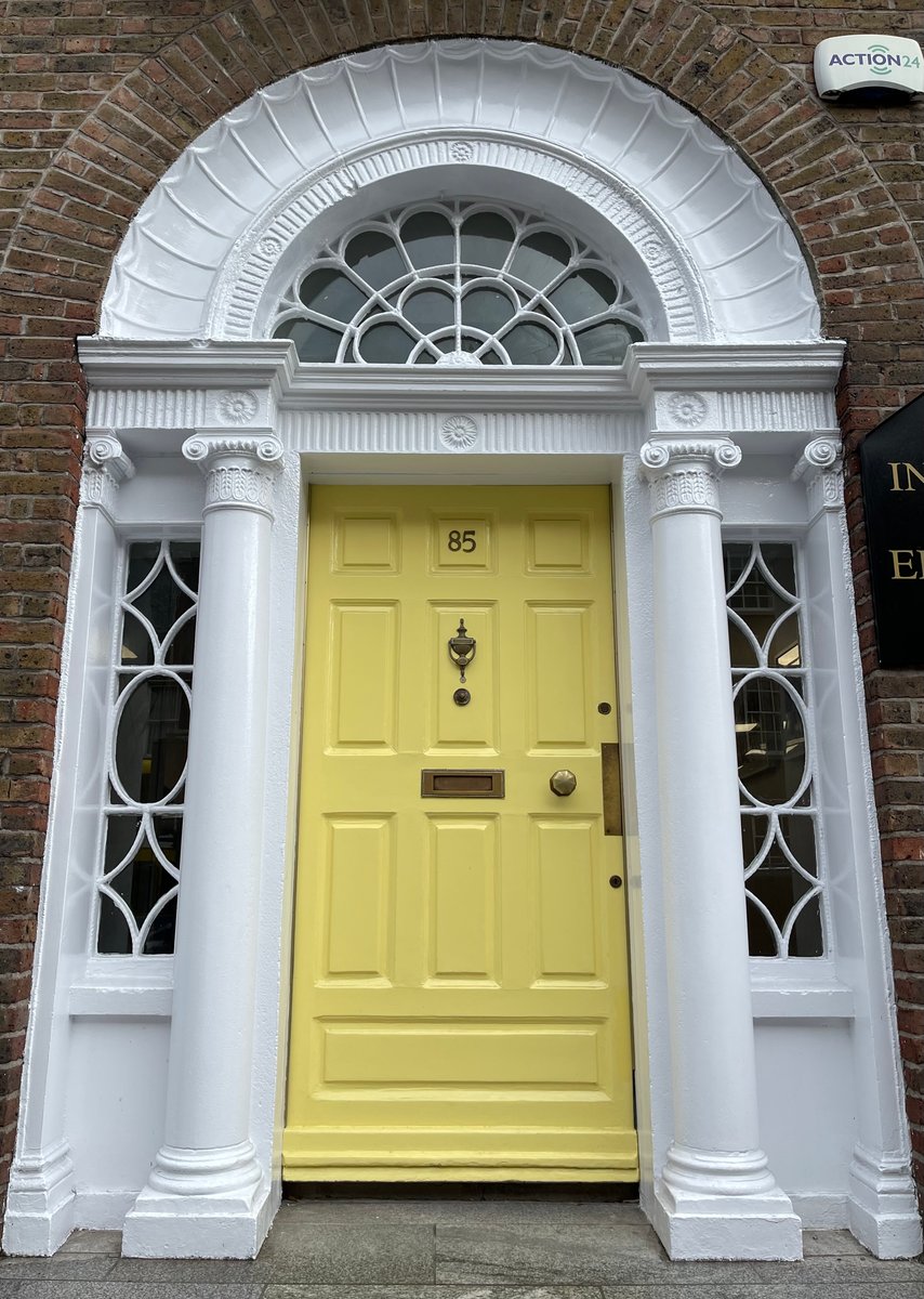yellow dublin door